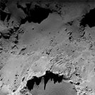 67P's diverse surface