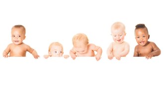 collage of babies