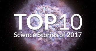 illustration of neutron star collision