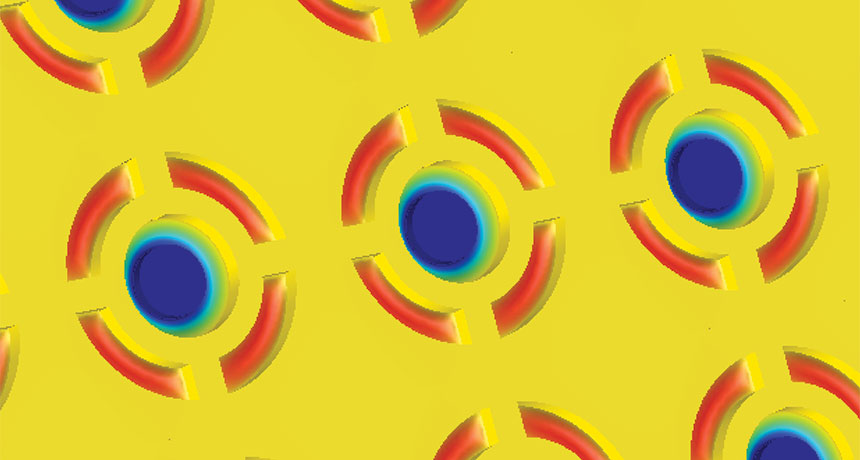 illustration of a metamaterial