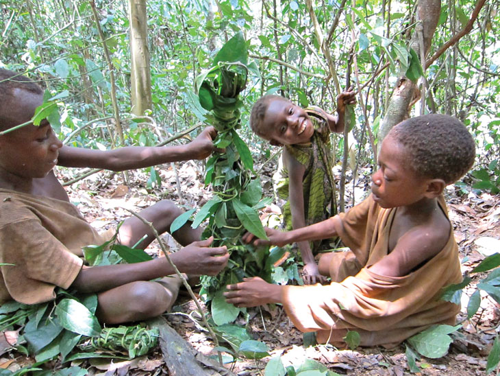 Aka children playing
