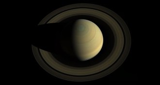 Cassini image of Saturn