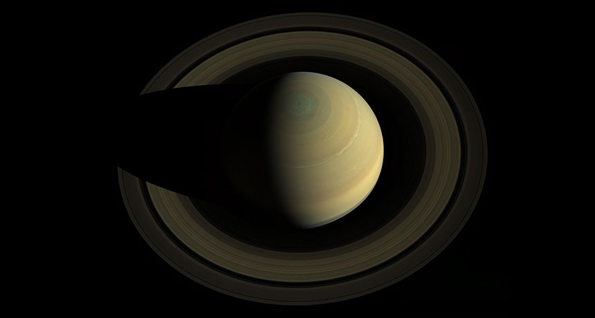 Cassini image of Saturn