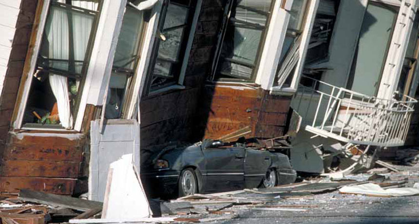 earthquake damage