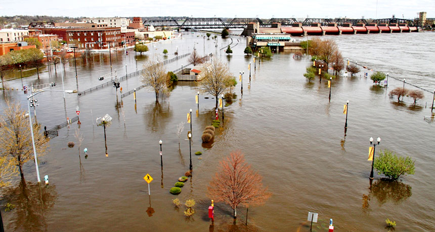 Mississippi River flooding
