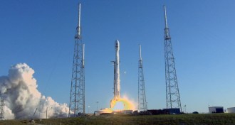 TESS launch on Falcon 9 rocket