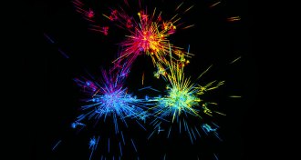 illustration of quarks