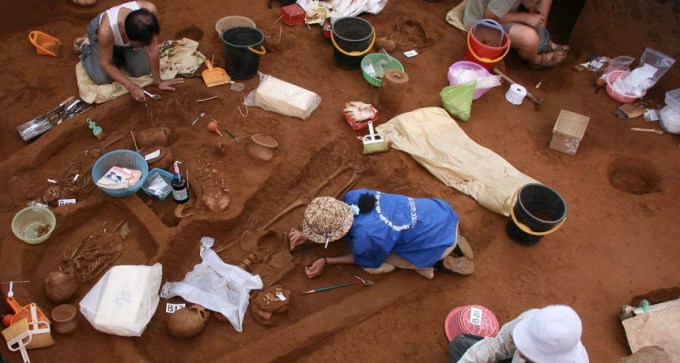 Man Bac archaeological site