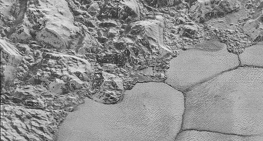 Pluto dunes