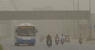 pollution in Lahore, Pakistan