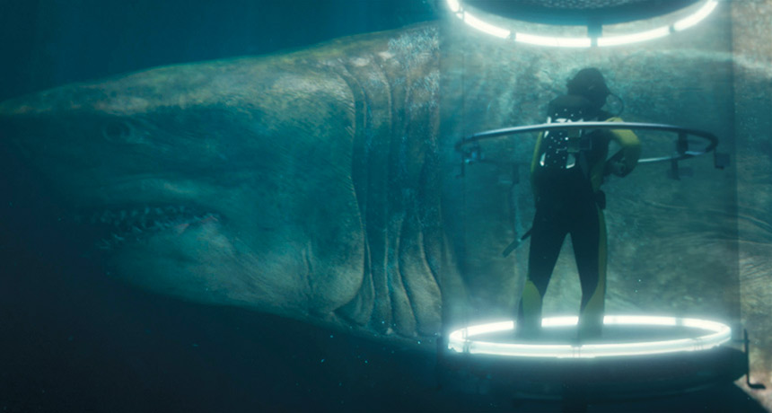 screenshot from The Meg