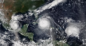 hurricane satellite image