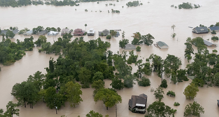 Hurricane Harvey flooding