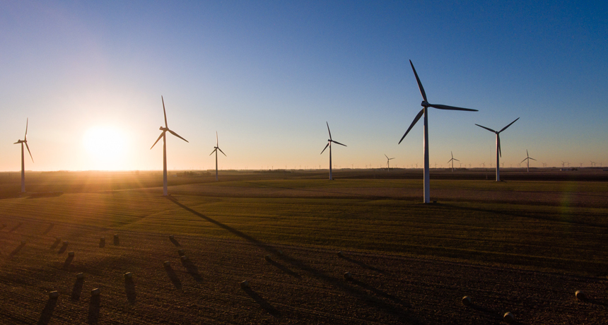 wind farm in Minnesota