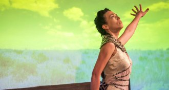 soprano Cristin Colvin performing