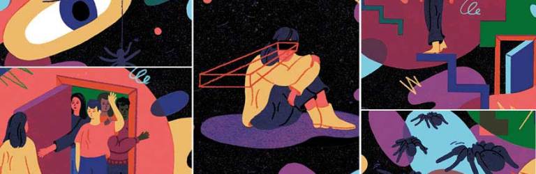 illustration of virtual reality fears