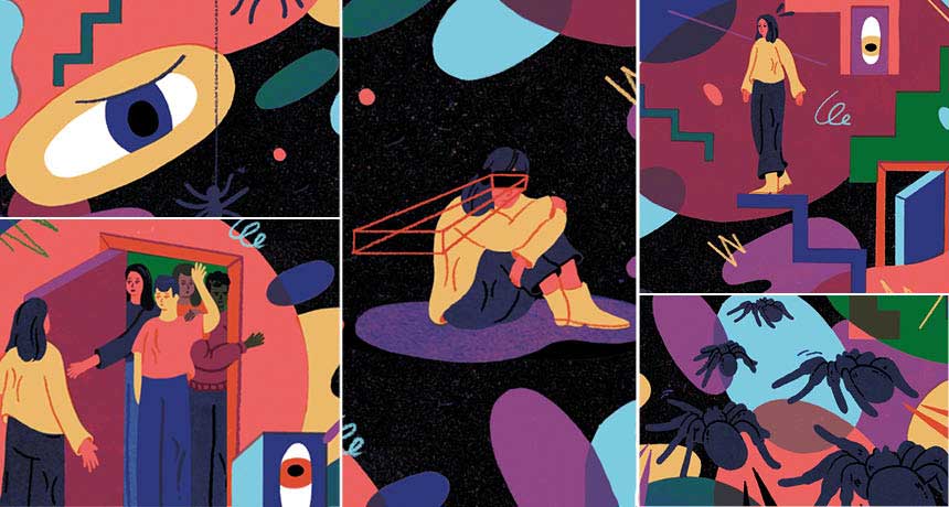 illustration of virtual reality fears