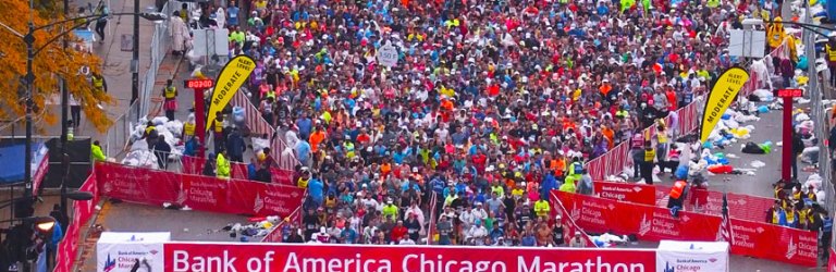 marathon finish line