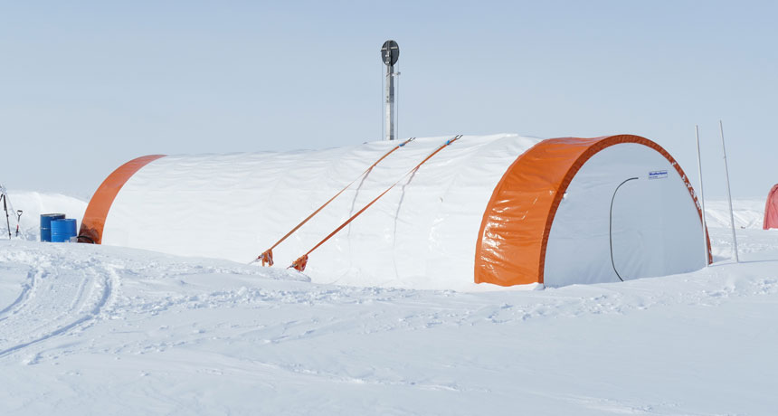 British Antarctic Survey’s Skytrain Ice Rise site