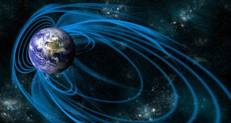 an illustration of Earth's magnetic field