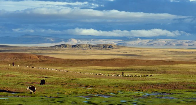central Tibetan Plateau