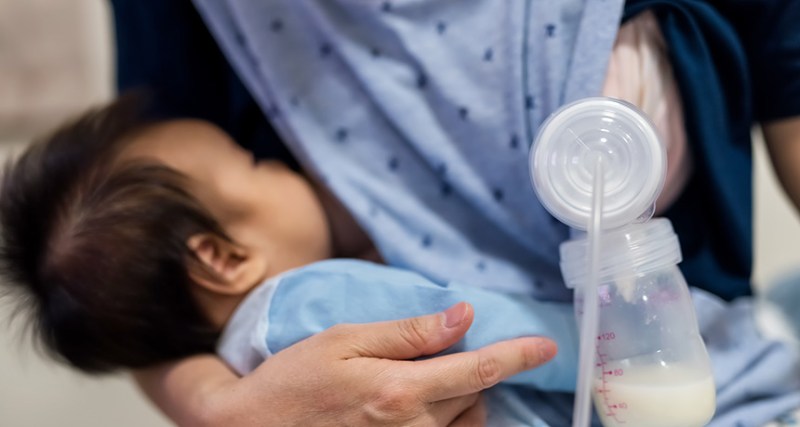 Pumping may be linked to an altered microbial mix in breast milk ...
