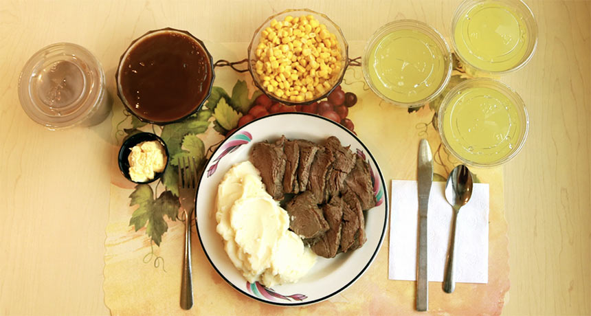 ultraprocessed dinner