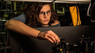 physicist laser beryliium ion