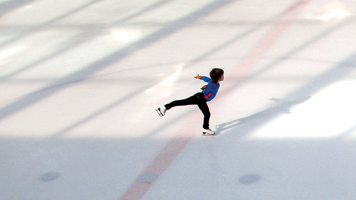 ice skating