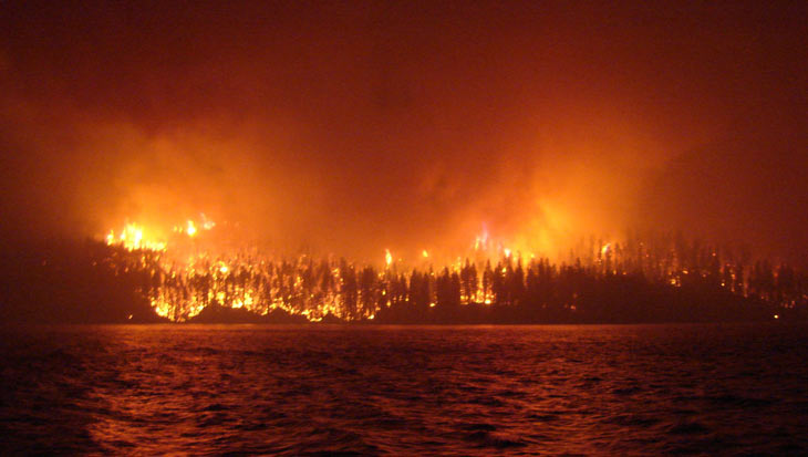 British Columbia fire