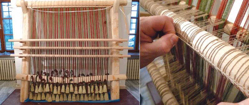 Austrian weaving loom