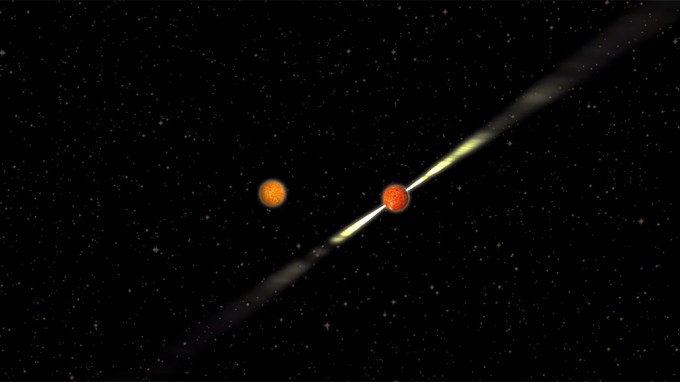 pulsar orbiting neutron star