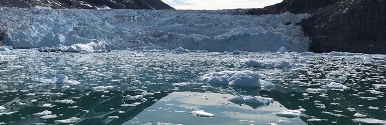 tidewater glacier Greenland