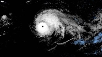 Hurricane Lorenzo satellite image