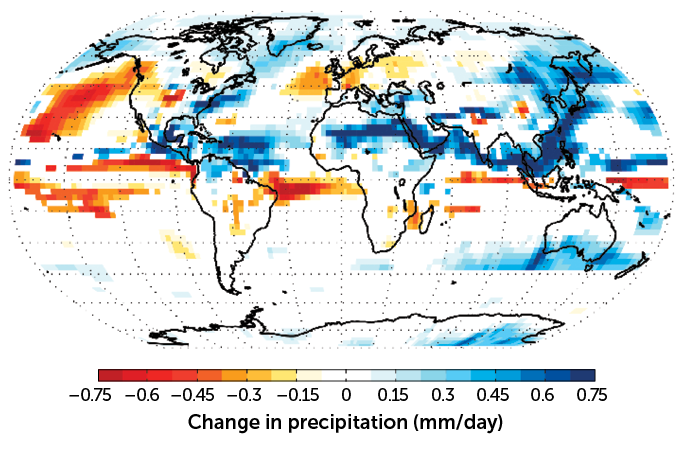 precipitation map