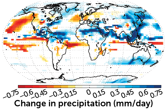 precipitation map