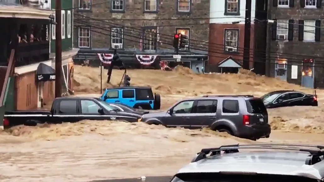 flash flooding in Ellicott City, Md.