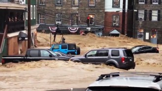 flash flooding in Ellicott City, Md.