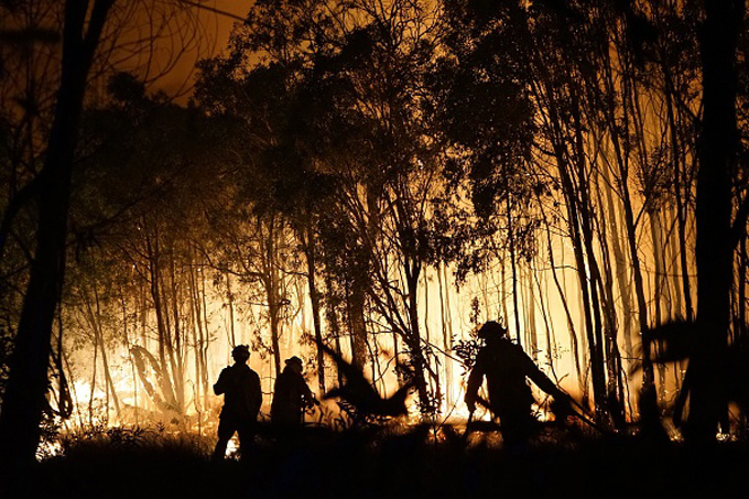 Deepwater National Park fire