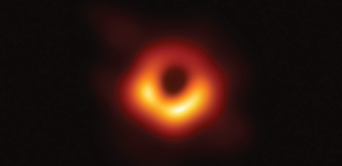 black hole M87 first image