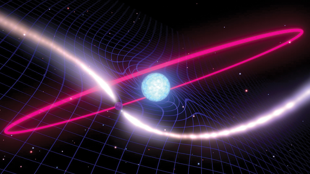The wobbling orbit of a pulsar proves Einstein right, yet again