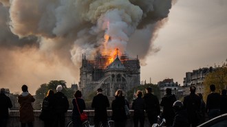 Notre Dame fire