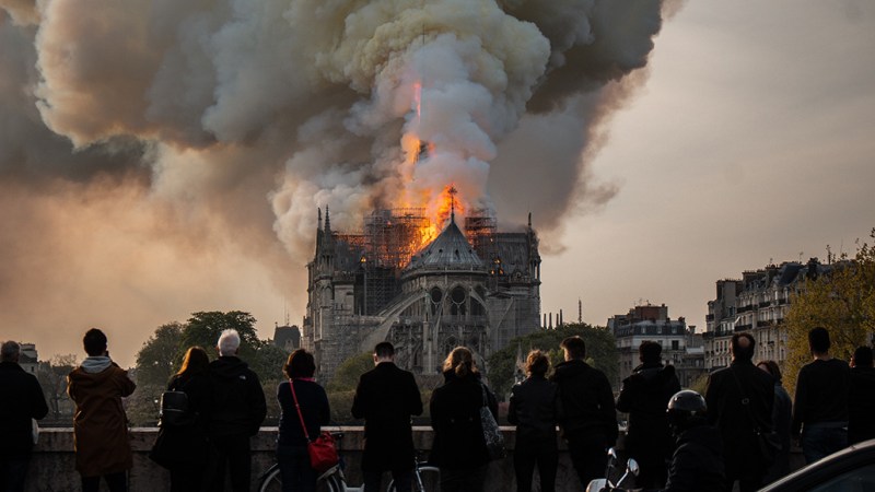 Notre Dame fire