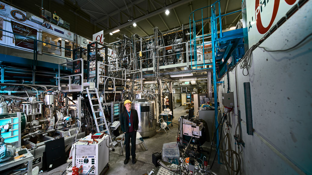 ALPHA experiment machinery