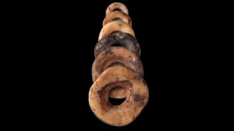 ostrich eggshell beads