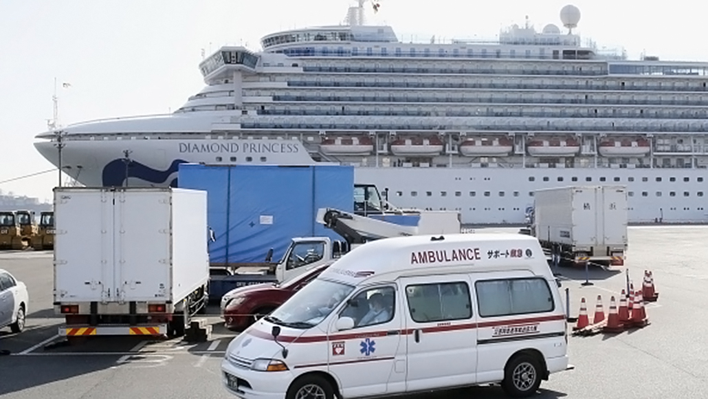 Diamond Princess cruise ship