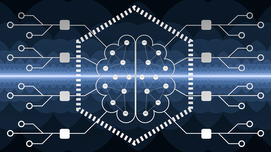 artificial neural network illustration