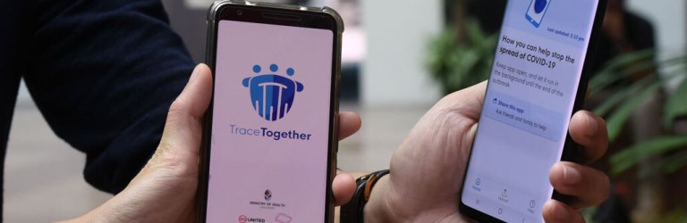 TraceTogether app