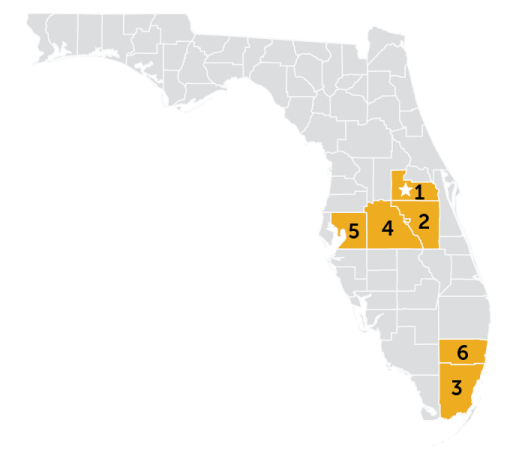 Top 6 Florida counties to take in Puerto Rico students
