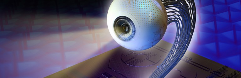 artificial eyeball illustration